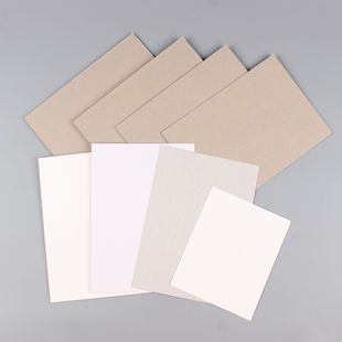 Multi-Purpose Single and Double-Sided White Hard Cardboard in Stock, Special Cut Double Gray Single White Black Cardboard for Stacking Clothes Lining Paper