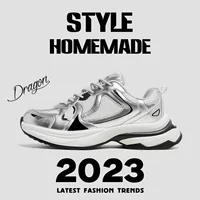 Сыну обувь мужские брендовые туфли с толстым дном 2024 новый парный студенческий Париж кроссовки для спорта без границ