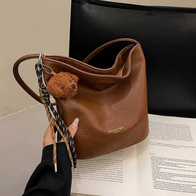 芙迦妮 Demi-season retro capacious Shoulder bag, one-shoulder bag