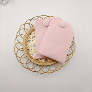 Factory limited special push exclusive snap button flannel bag flip pressure strip storage bag jewelry packaging bag LOGO