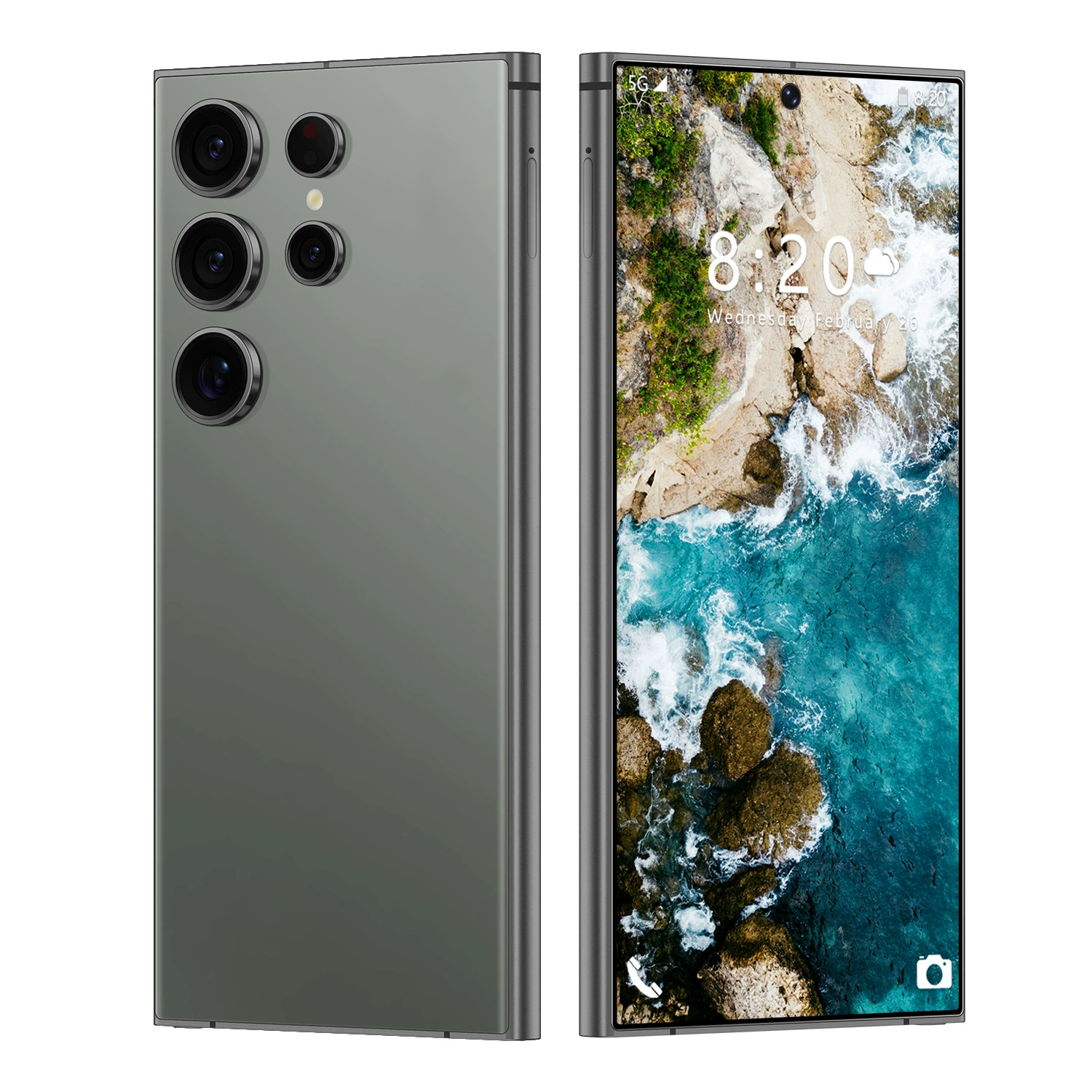 Смартфон S24 Ultra, 7,3-дюймовый дисплей, 64 ГБ, 4G