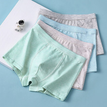 儿童青少年纯棉内裤大码宝宝发育期男童学生中大童四角裤平角短裤