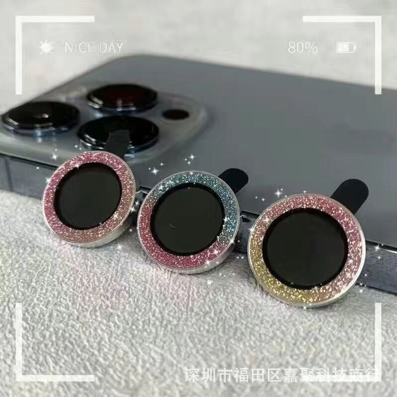 Xr to 14Pro Diamond Lens Film X to 12Pro Rear Camera Flash Diamond Protective Film