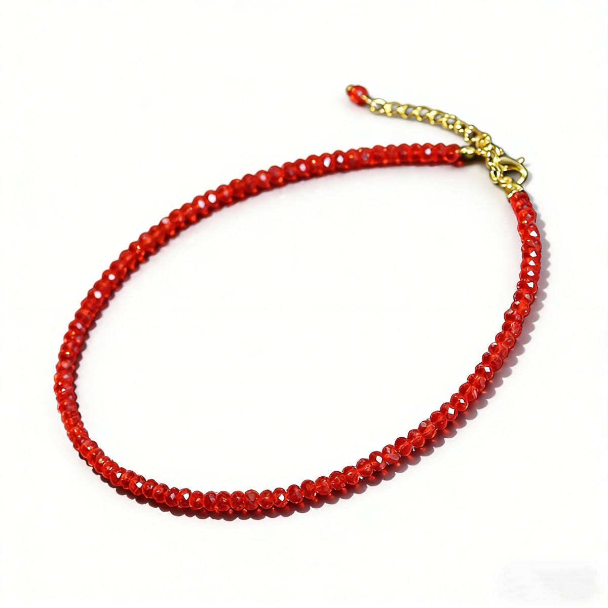 Schwarze Perlenkette Für Damen Einfaches Böhmisches Collier_voghion.com