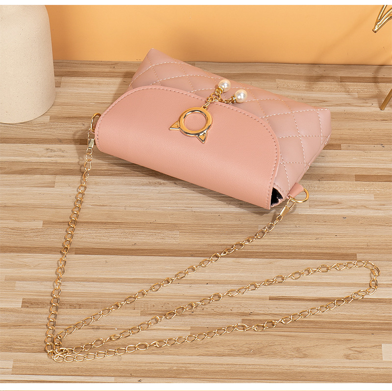 Women'S Gender Elegant Style Square Shape Women's All Seasons Pu Leather Elegant Shoulder Bag