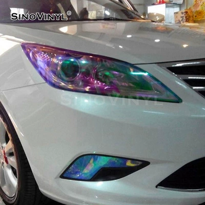 Automotive Film — Car Chameleon Headlight Color-Changing Film