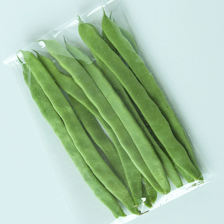 Высококачественный мешок для упаковки овощей в супермаркете, противотуманный мешок для хранения фруктов и овощей, прозрачный самоклеящийся пакет из OPP, перфорированный пластиковый пакет с застежкой-молнией