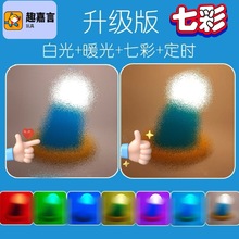 硅胶氛围灯夜间磁吸哆2025新款卧室床头感小夜灯梦啦拍拍灯