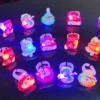 Christmas soft glue ring light (mixed)