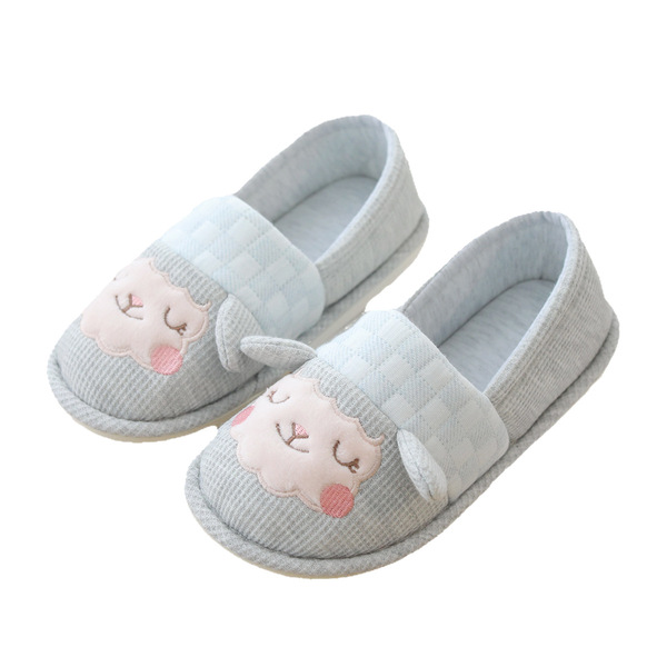 Demi-season cute non-slip slippers