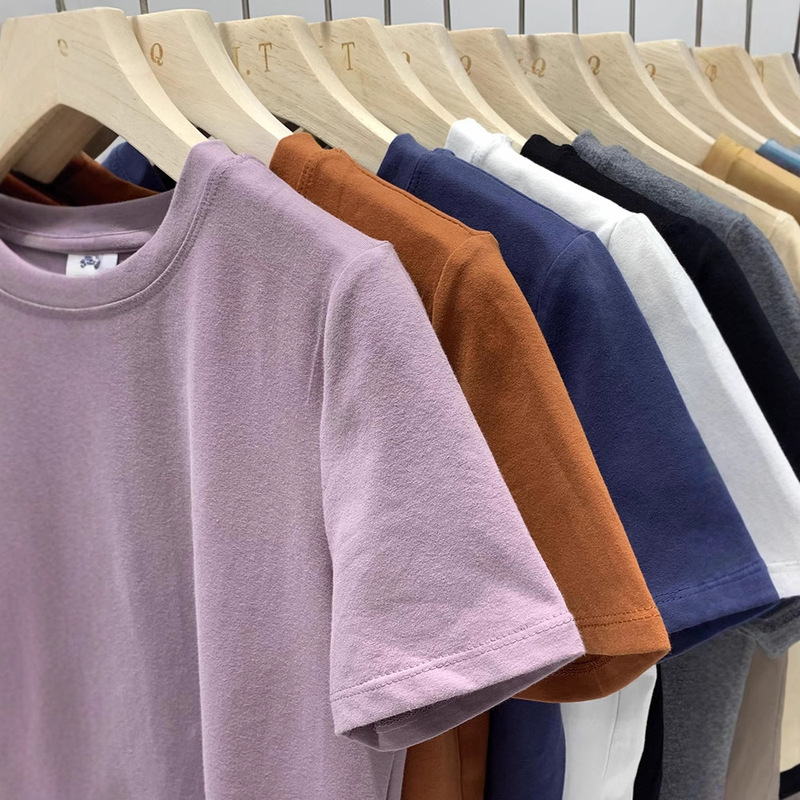 女性のための右肩半袖 T シャツ 2025 夏の新しいルーズインナー多用途ラウンドネック T シャツ薄いトップ|undefined