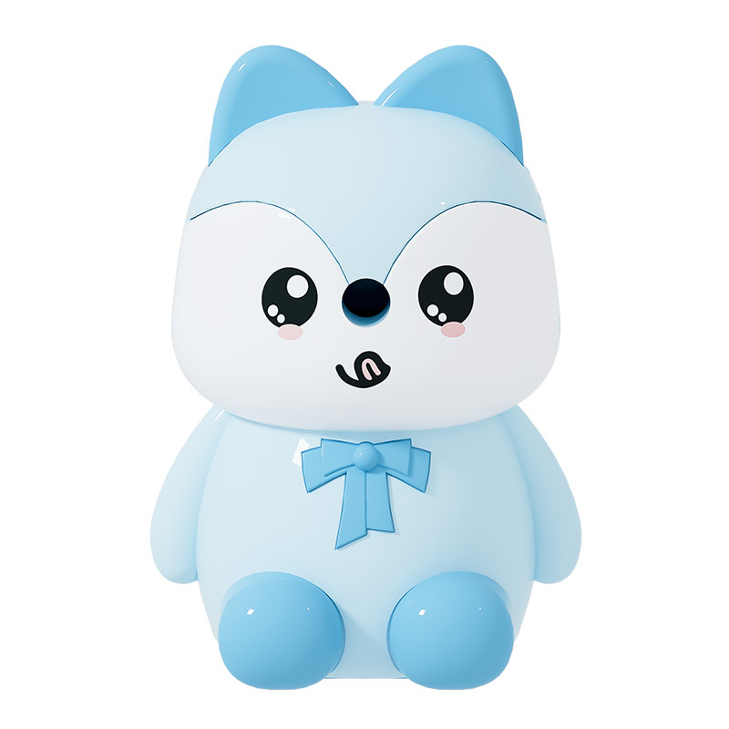 Youxiang Sacapuntas de acero de aleación cuchillo núcleo sacapuntas Sacapuntas de lápiz de manivela para niños Sacapuntas de lápiz de dibujos animados de papelería de Estudiante