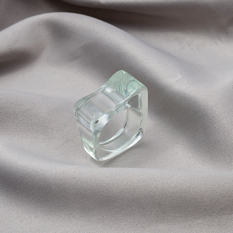 7g Weight 0.03µm-0.05µm Gold Plating Thickness Rhinestones Inlay Material Rings Classification 1 Piece Quantity Holiday, Daily Occasion Acrylic, Resin Material Geometric Pattern Women's Gender Simple Style Style Inlay Craft Simple Style Geometric Arylic Resin Inlay Rhinestones Women's Rings 13