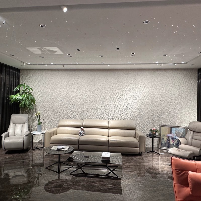 Porcelana suave Piedra de luna estrella Troncos de piedra de imitación flexible Fondo de panel de chapa de piedra interior y exterior Cerámica de losa de chapa de piedra blanda ultrafina