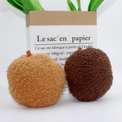 Hobbyist-style cookie biscuit plush toy backpack charm funny face delicate cute little cookie cotton candy doll