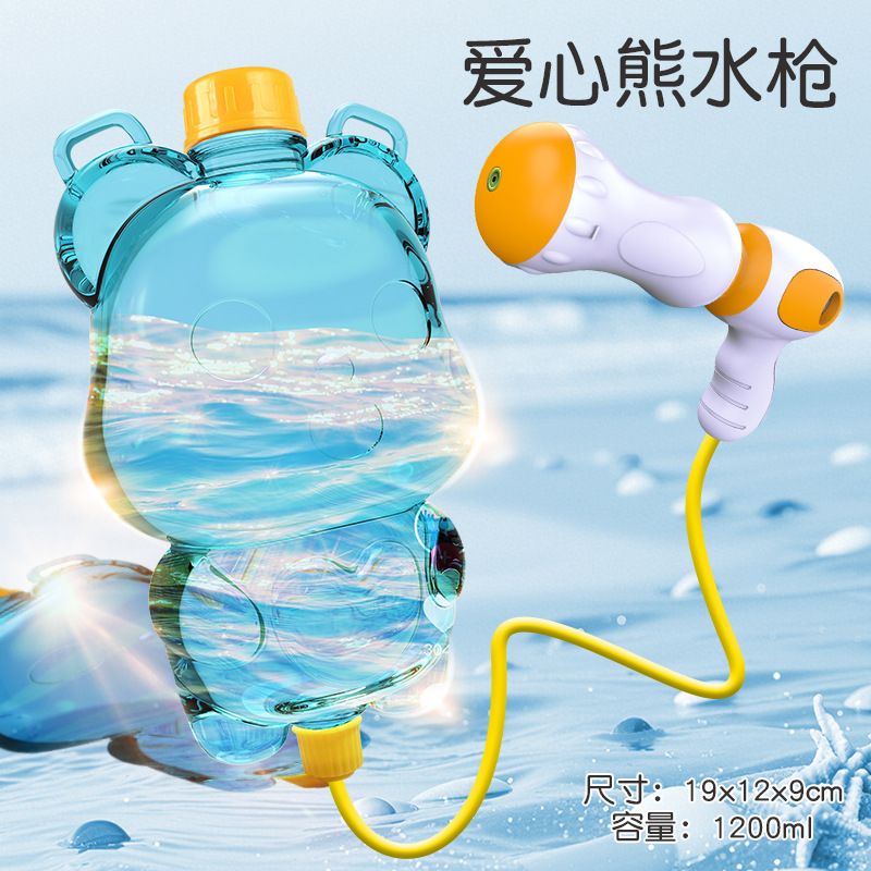 Mochilas para niños, pistolas de agua, juguetes, lanzaderas eléctricas de extracción, juegos de verano en la playa, fabricantes de puestos de pistolas de agua al por mayor