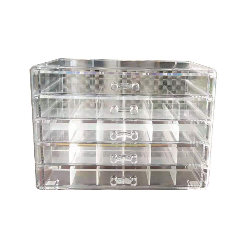 和風缶詰接着剤収納ボックスチェック柄ネイルアートドリルジュエリー引き出しオーガナイザーネイルアート用品デスクトップオーガナイザー