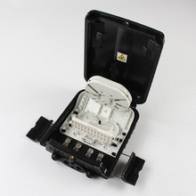 厄瓜多爾24核芯光纖分配盒皮線光纜配電箱接線盒安裝尾纖SC適配器