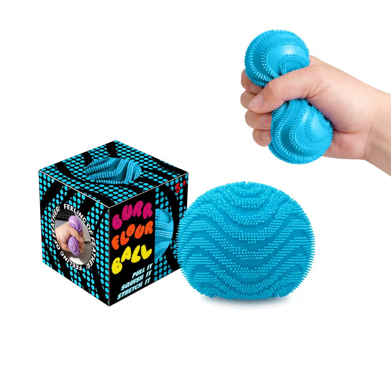 Decompress TPR Decompress Ice Cube NeeDoh Nice Cube Schylling Sensory Squeeze
