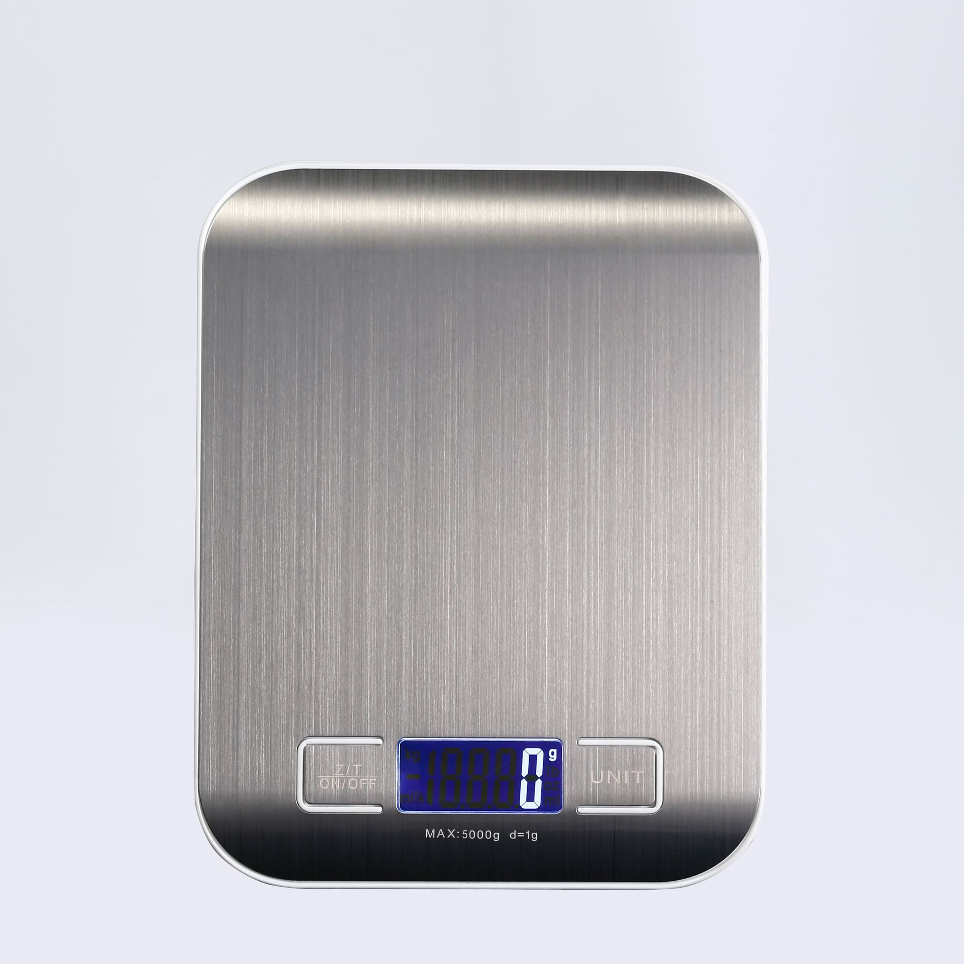 Balanza electrónica portátil de acero inoxidable para el hogar 10 kg de báscula de horneado báscula electrónica de cocina image 8