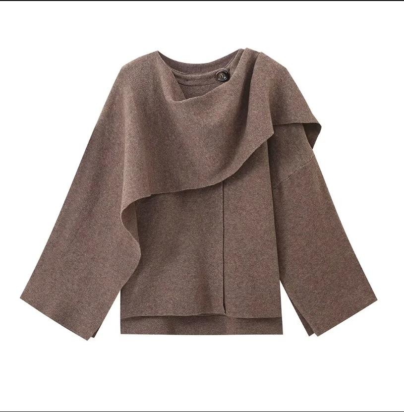 다크 브라운 스카프