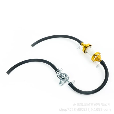 pedal universal gasoline filter gasoline, Motosiklet ləvazimatları və aksesuarları - gold-oil-switch-3-oil-pipes-6-buckles