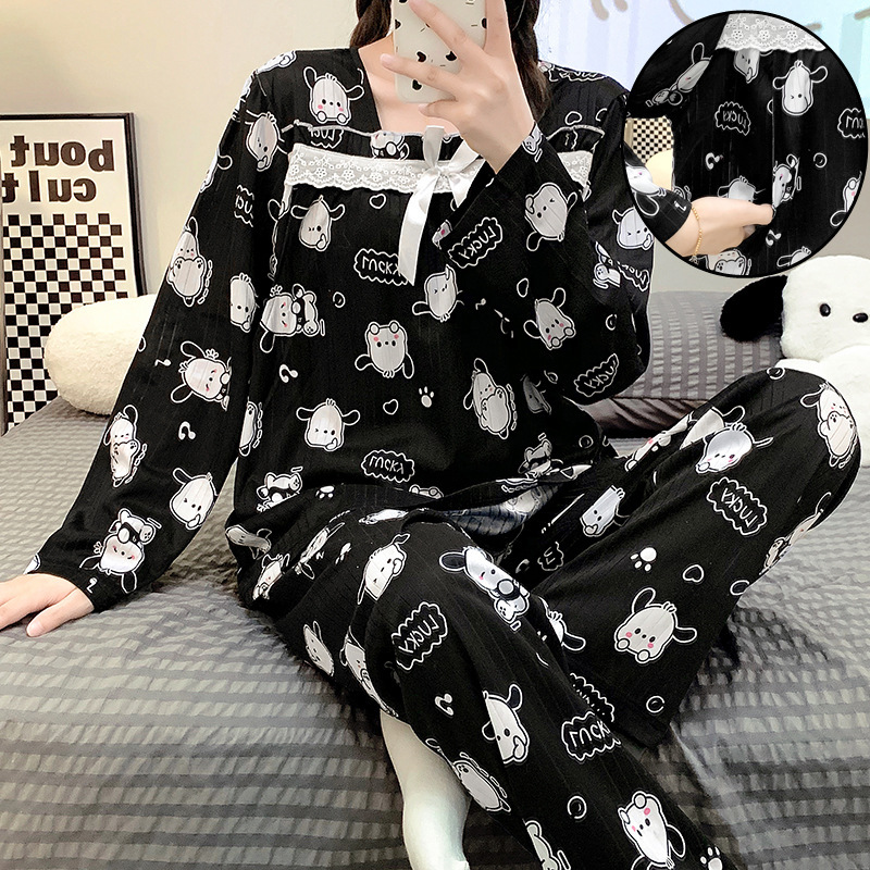 Lunar Clothing Summer Thin Postpartum Nursing Clothing Spring Pregnant Women Pajamas Spring and Autumn Cotton Maternal Nursing Home Clothing Lunar Clothing Summer Thin Postpartum Nursing Clothing Spring Pregnant Women Pajamas Spring and Autumn Cotton Maternal Nursing Home Clothing