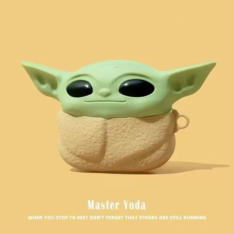 Cross-Border Yoda Compatible Silicone Case for Apple AirPods 5 Pro 2Nd Generation Protective Cover, Compatible with 1St/2Nd/3Rd/4Th Generation Bluetooth Earphones Cross-Border Yoda Compatible Silicone Case for Apple AirPods 5 Pro 2Nd Generation Protective Cover, Compatible with 1St/2Nd/3Rd/4Th Generation Bluetooth Earphones