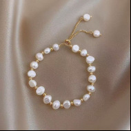 White bracelet pearl