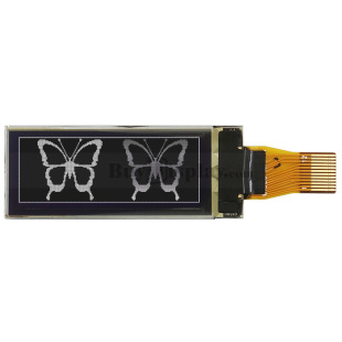 1.21inch White Oled Display 160X64 Display Module / Ssd1362 / Connector Type Fpc