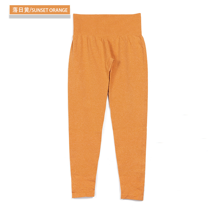 Nvgtn sin costura pantalones europeos y americanos deportes yoga fitness yoga pantalones versión sin logo alta calidad en stock