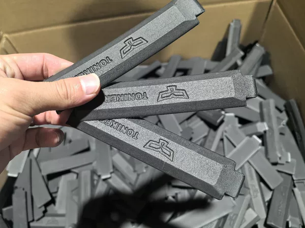 Dongguan Qishi manufacturer processes EVA handles for pickleball rackets in various ready-made sizes