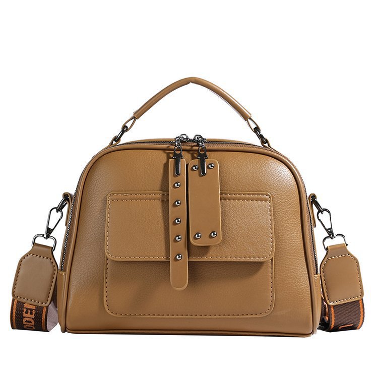 Spot atmosférico bolso de mensajero portátil para mujer 2024 nuevo bolso cuadrado de viaje de trabajo de gran capacidad multicapa versátil de mediana edad