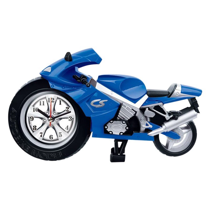 Трансграничный мотоцикл в форме небольшой будильник для детей начальной школы