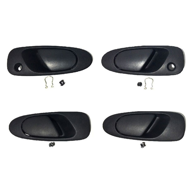 Suitable for 1992-1995 HONDA HONDA Civic exterior handle exterior door handle Black 4 doors
