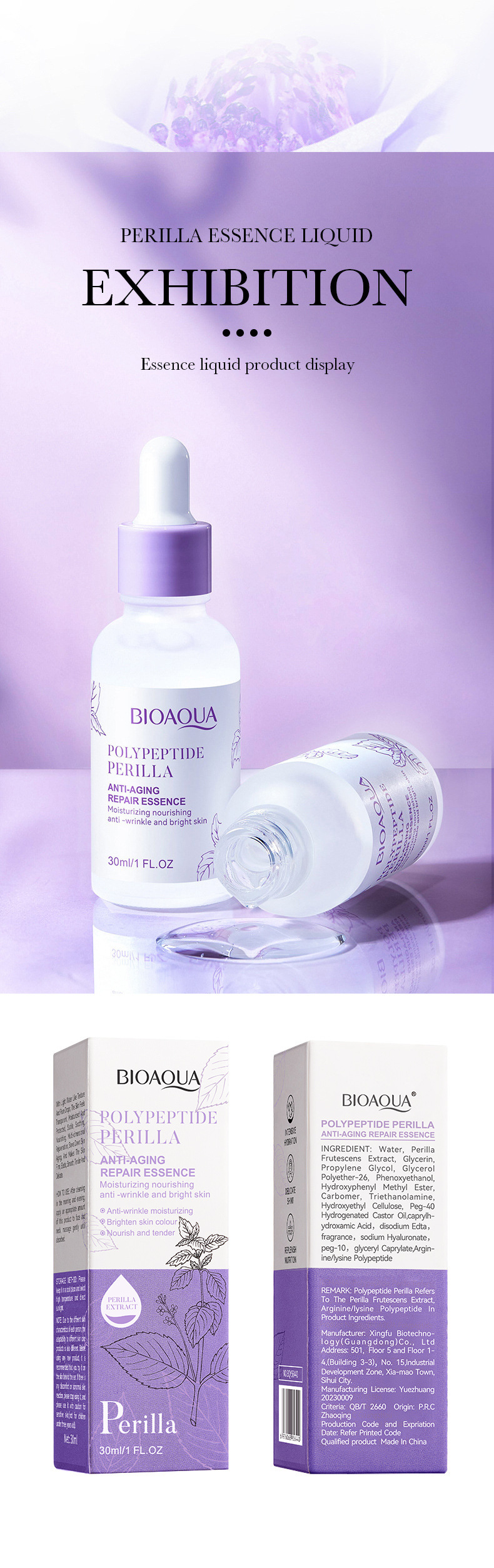 Polypeptide Perilla Anti-aging Repair Essence Moisturising Face_voghion.com
