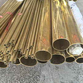 国标H65黄铜管 精密切割 倒角 折弯 h62环保铜套 攻丝牙加工成品