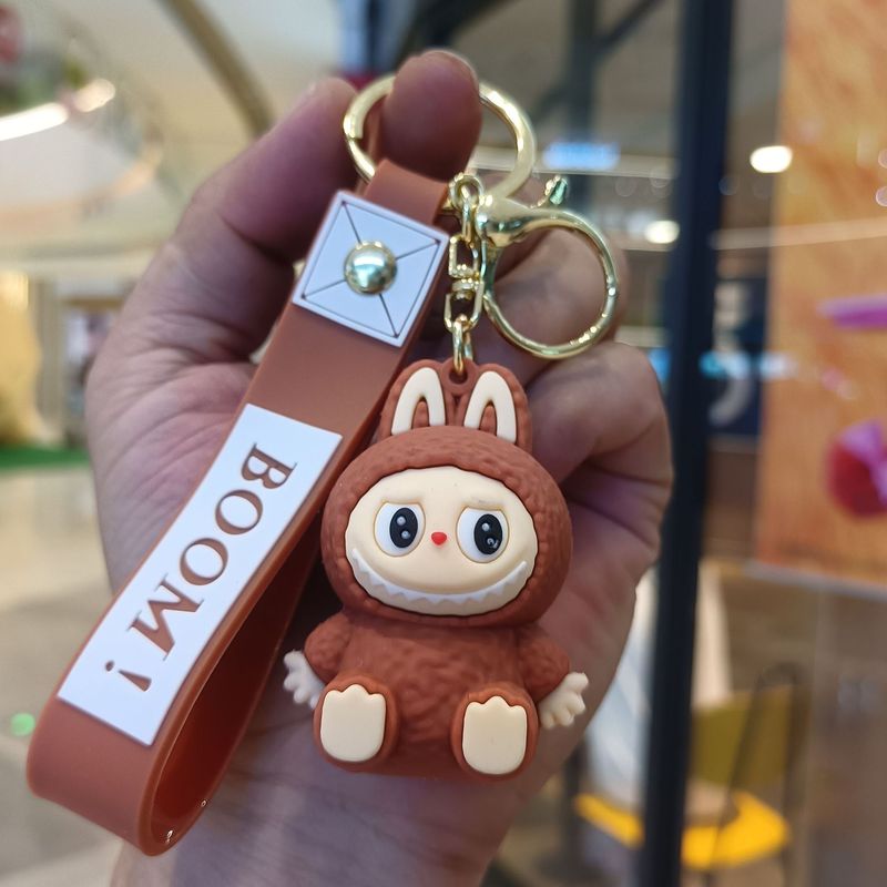 クリエイティブホットスタイルラブブキーホルダー漫画リトルシープペンダントおもちゃベビーグラバーかわいいキーチェーンリング卸売|undefined