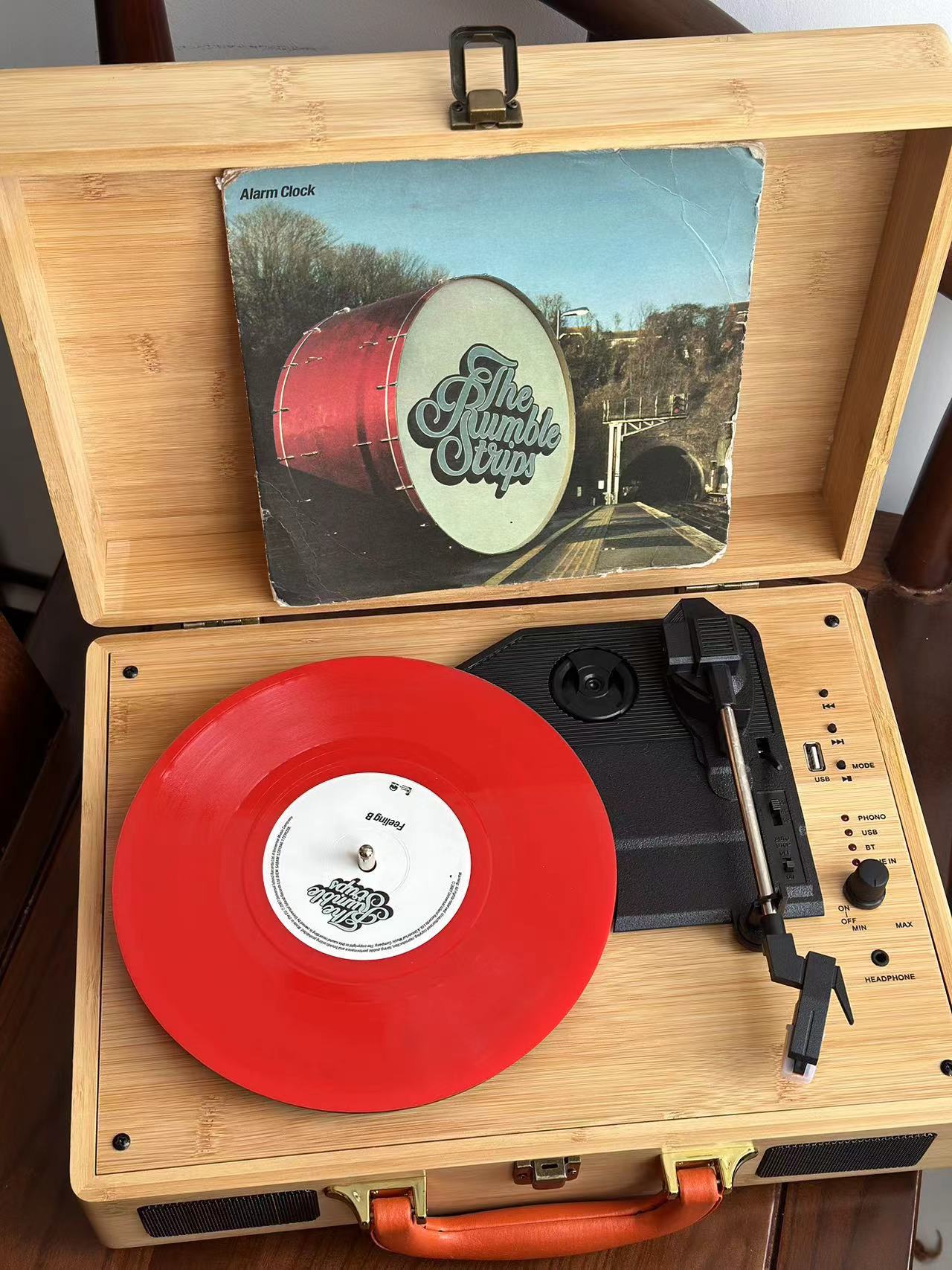 Retro Vinyl Record Player