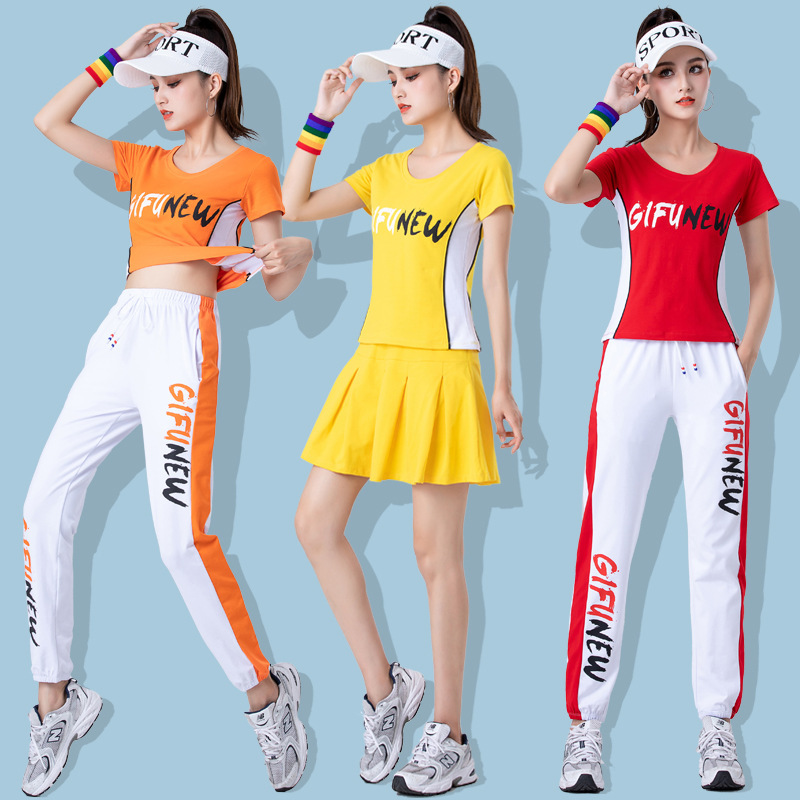 2021 Summer New Square Dance Ghost Step Dance New Sports and Leisure Suit Y2130 with K2130