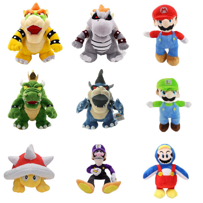 Super Mario yellow Kuba king Kuba large high quality Mary plush doll toy with tag