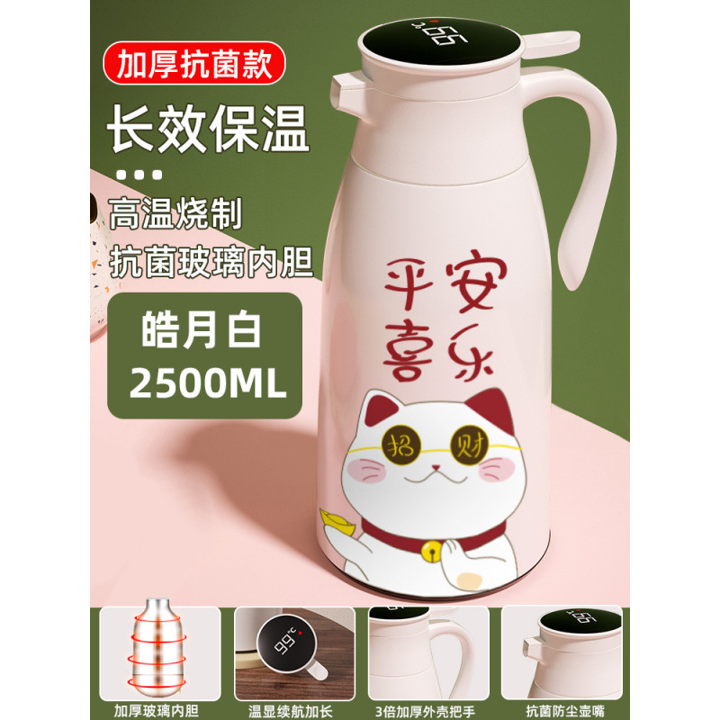 Thermos, capacious teapot for home use