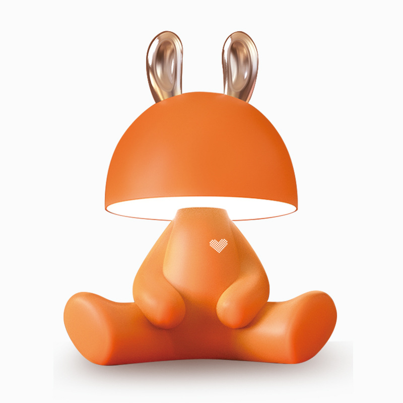 Lámpara de escritorio de protección de ojos LED recargable para regalo de cumpleaños para la novia para la novia para la novia para la luz de la noche (sin Bluetooth)