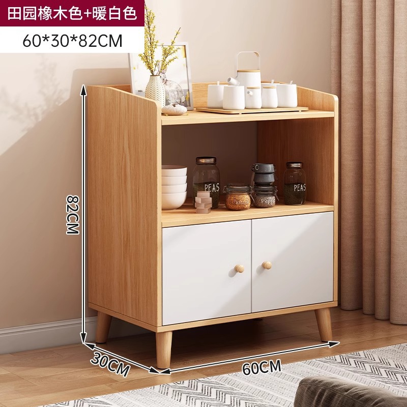 Gabinete de té casero contra la pared armario armario pequeño armario de sala de estar armario pequeño armario de almacenamiento armario de comedor