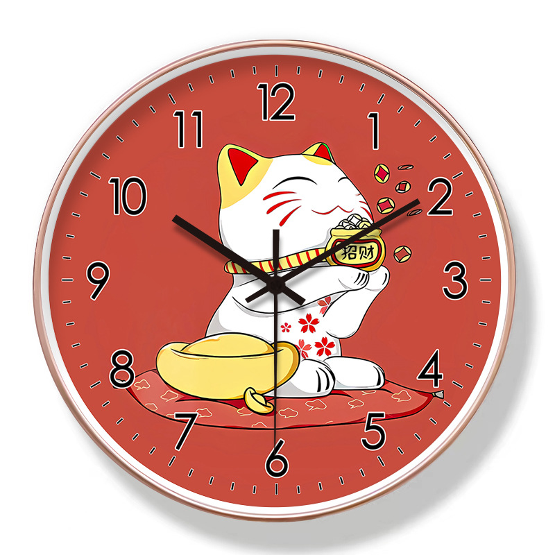 8inch [diameter 20cm ] ST4005 gold frame black needle