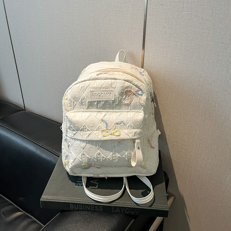 2025 mochila escolar de verano, niña de secundaria, mochila pequeña, niña de viaje, estudiante universitario, mochila de celebridades de Internet, salvaje coreano
