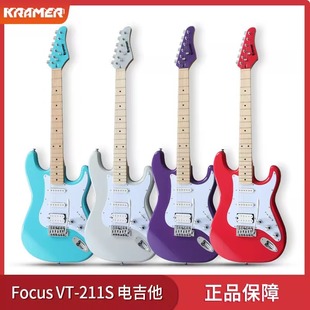 KRAMER KREMA Electric Guitar j Focus VT-211S Performance Rock Metal Beginners Men and Women Advanced