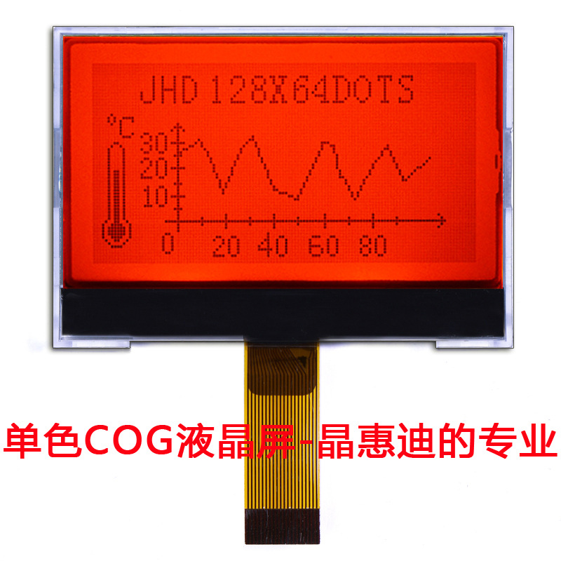 液晶显示模块/128X64/2.5英寸/JHD12864-G16BSC-G/名显