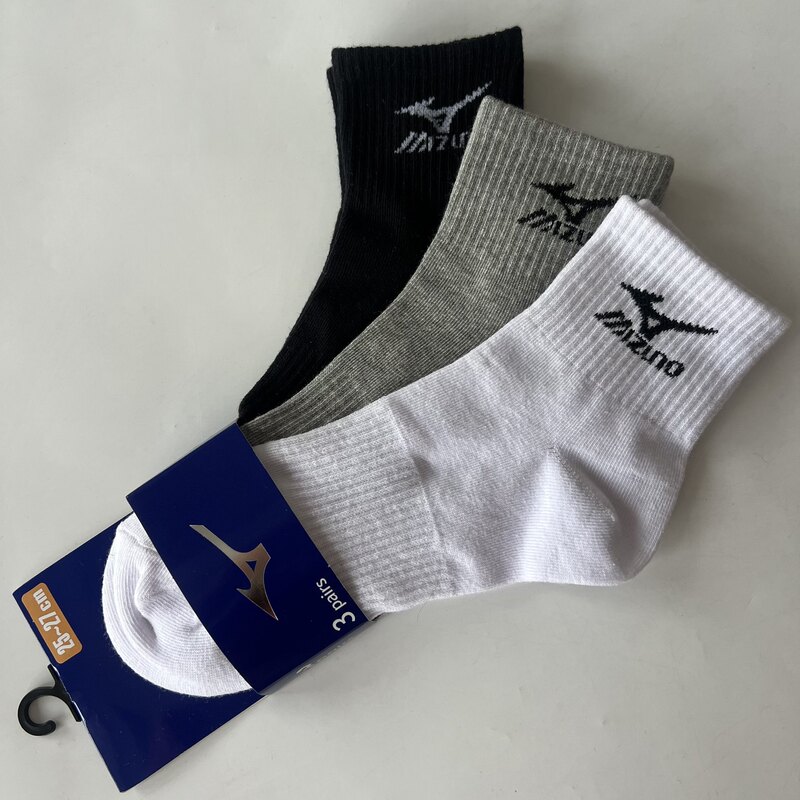 Badminton and Table Tennis Socks, Pure Cotton Running and Fitness Socks for Men and Women, Black, White, and Gray Sweat-Absorbent and Wear-Resistant Mid-Calf Socks Badminton and Table Tennis Socks, Pure Cotton Running and Fitness Socks for Men and Women, Black, White, and Gray Sweat-Absorbent and Wear-Resistant Mid-Calf Socks