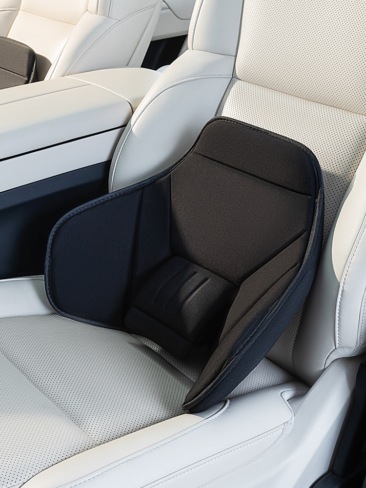 Joe's Car Lumbar Support Cushion Driver's Driving Handy Gadget Seat Lumbar Support Back Cushion Adjustable Massage Lumbar Cushion